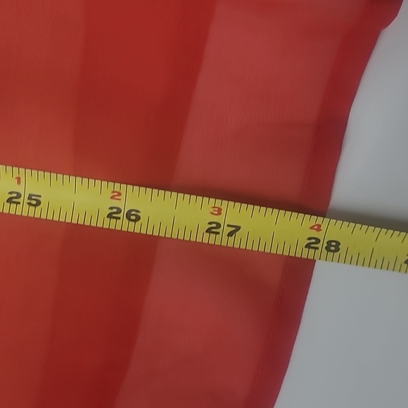 Poncho Swimwear Cover-Up Salmon Peach Ombre Resortwear Cruise Coastal Beach Pool - Picture 7 of 8